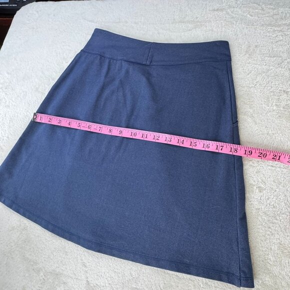 REI Women's Skirt Size XXS Knit Active Blue Easy Movement - Picture 8 of 9